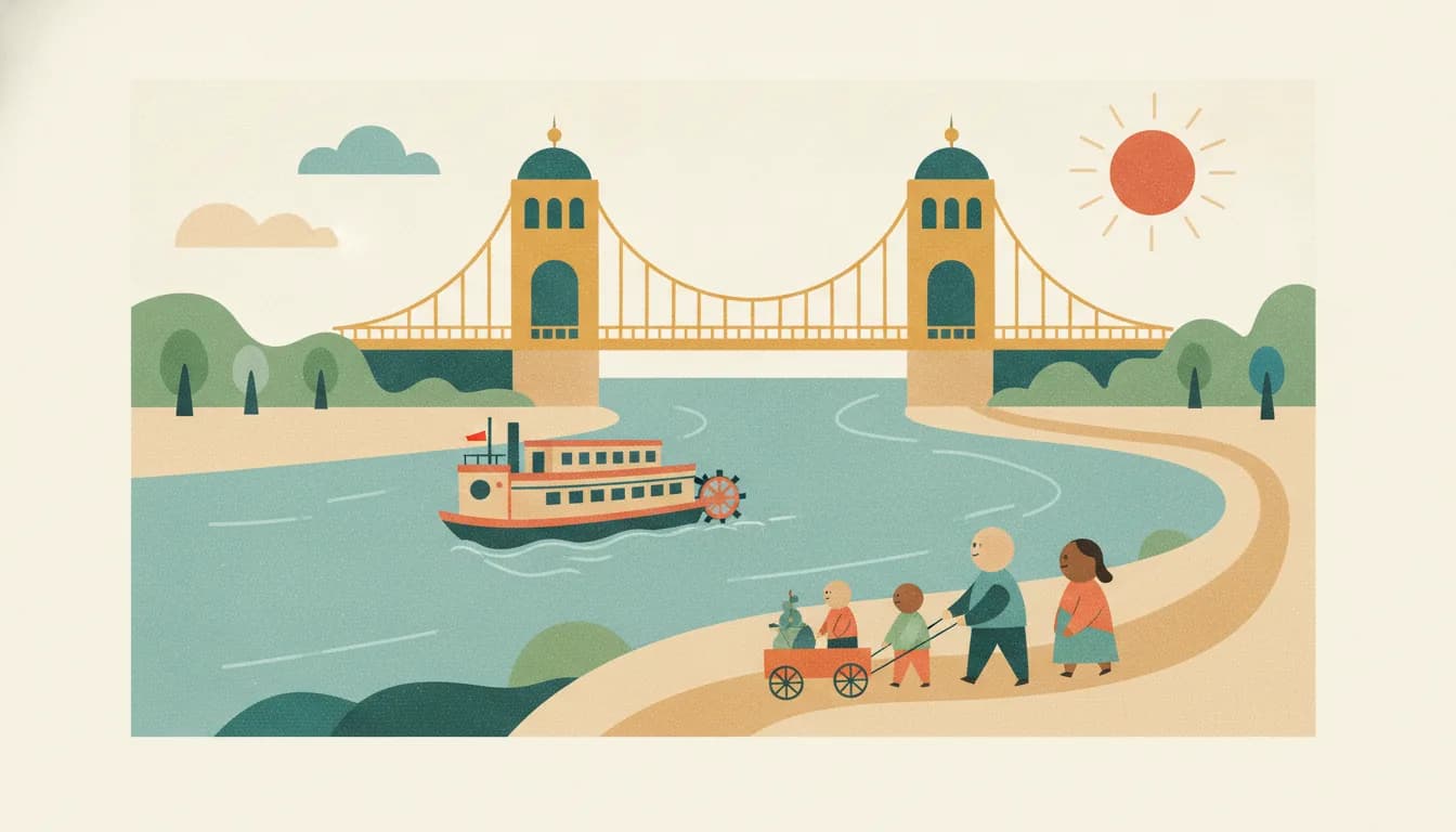Illustrated Sacramento vignette